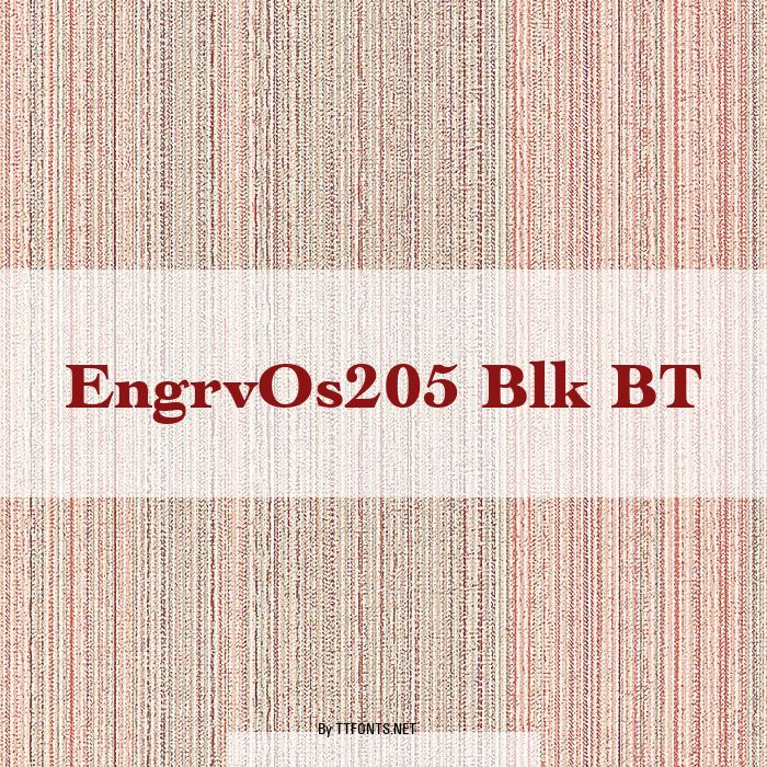 EngrvOs205 Blk BT example
