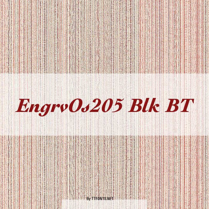 EngrvOs205 Blk BT example