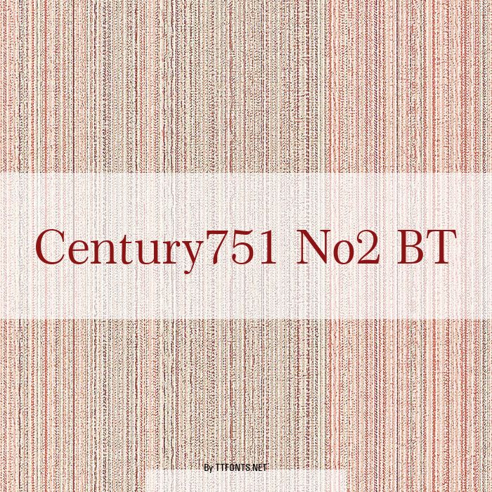 Century751 No2 BT example