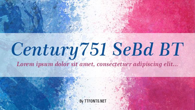 Century751 SeBd BT example