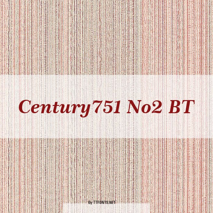 Century751 No2 BT example