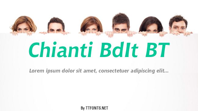 Chianti BdIt BT example