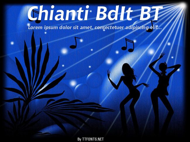 Chianti BdIt BT example