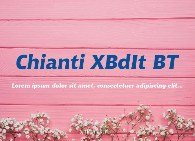 Chianti XBdIt BT example