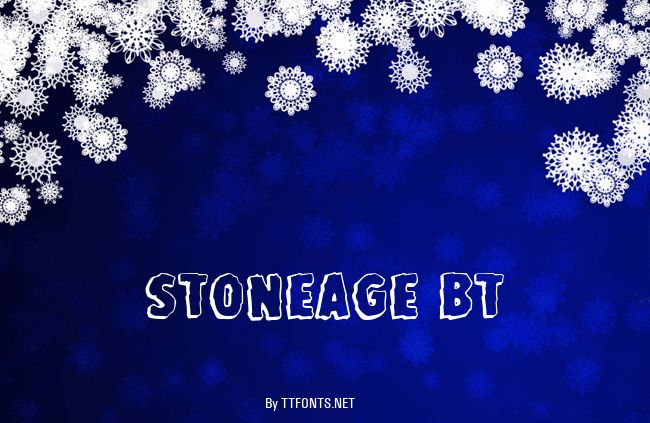 StoneAge BT example