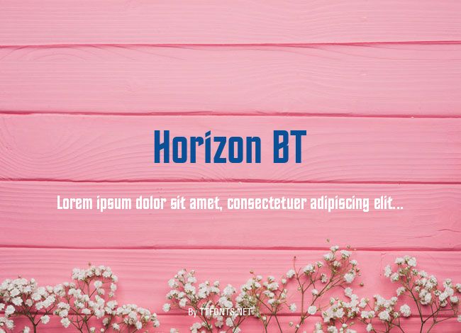 Horizon BT example