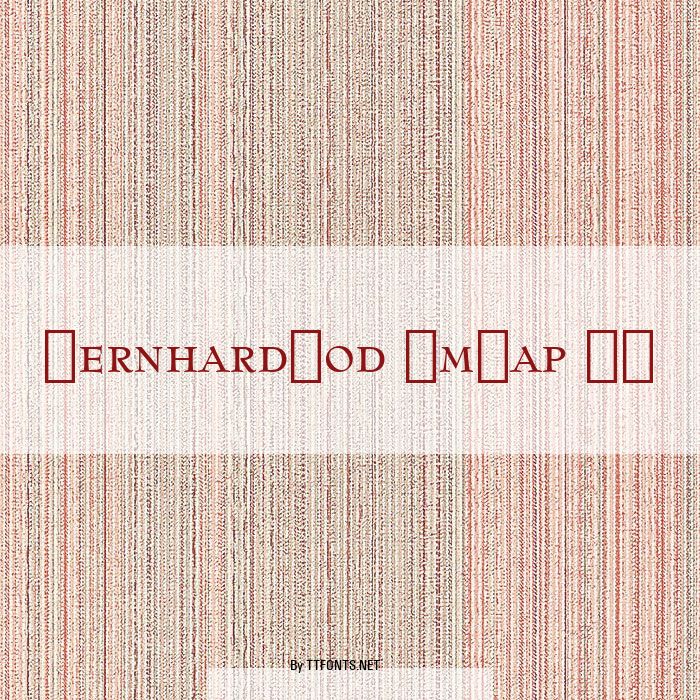 BernhardMod SmCap BT example