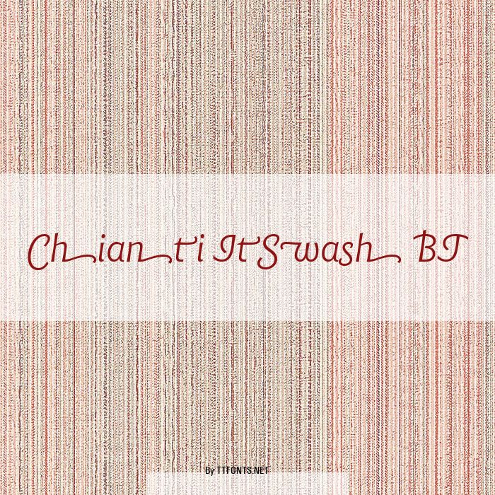 Chianti ItSwash BT example