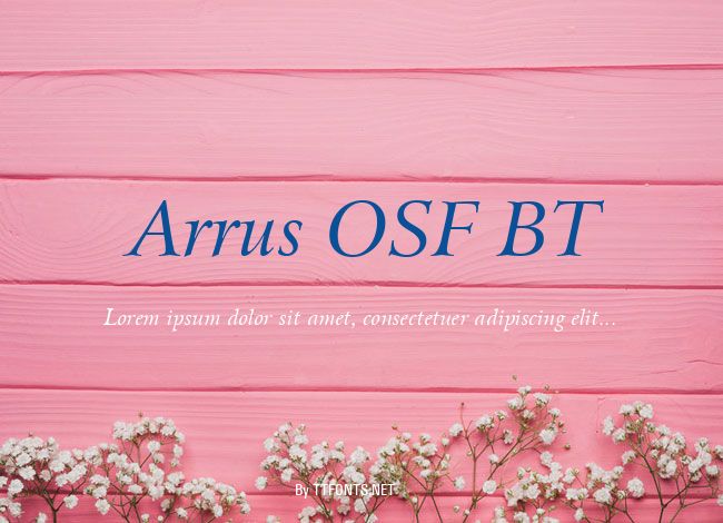 Arrus OSF BT example