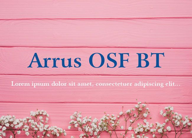 Arrus OSF BT example