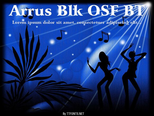 Arrus Blk OSF BT example