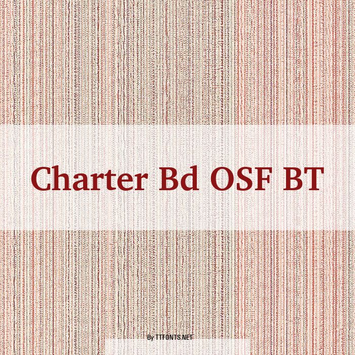 Charter Bd OSF BT example