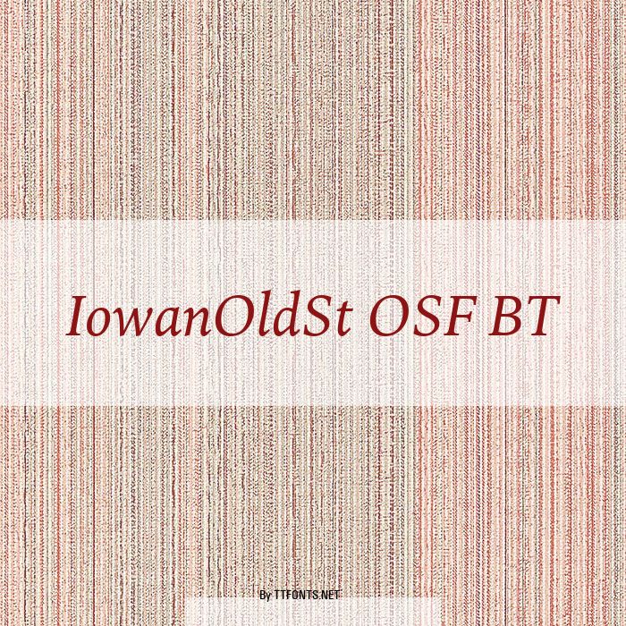 IowanOldSt OSF BT example