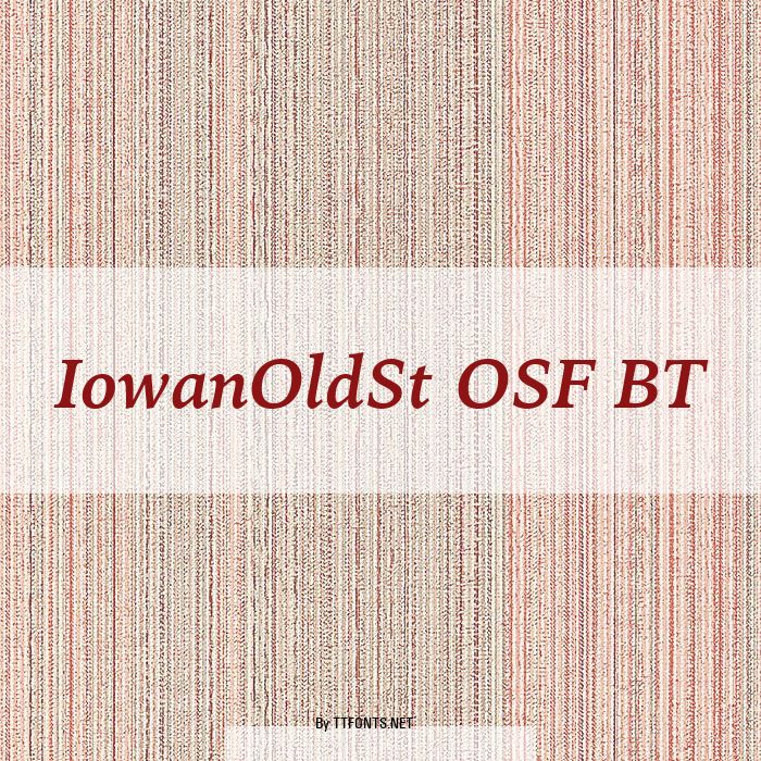 IowanOldSt OSF BT example