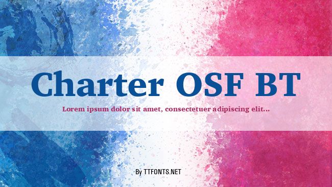 Charter OSF BT example