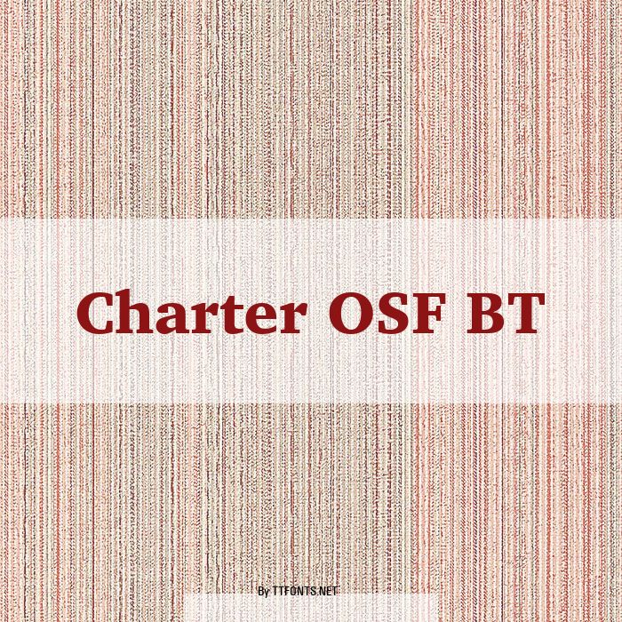 Charter OSF BT example
