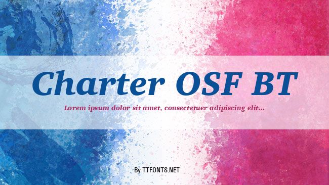 Charter OSF BT example