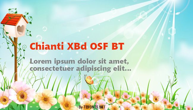 Chianti XBd OSF BT example