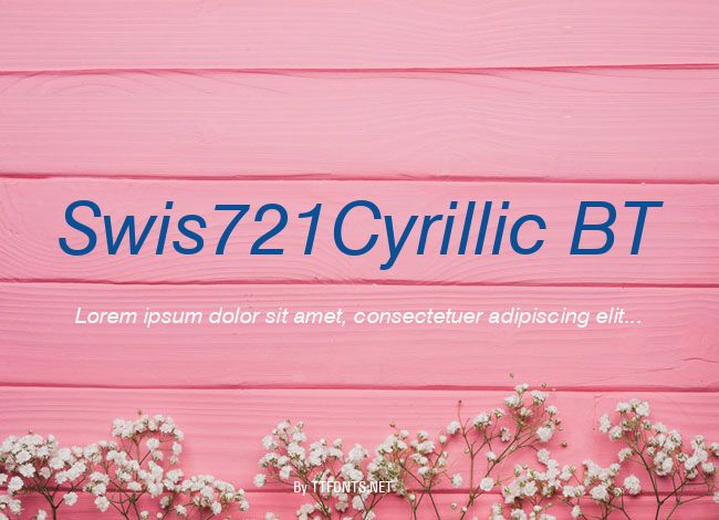 Swis721Cyrillic BT example
