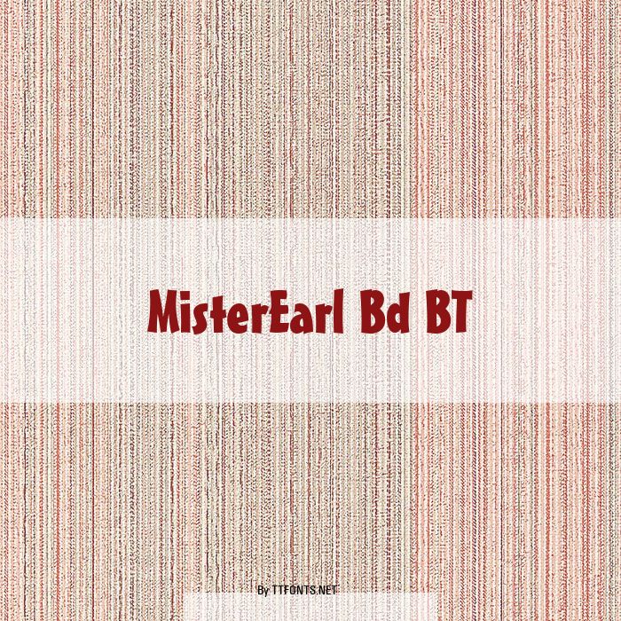 MisterEarl Bd BT example