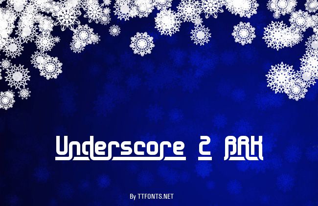 Underscore 2 BRK example