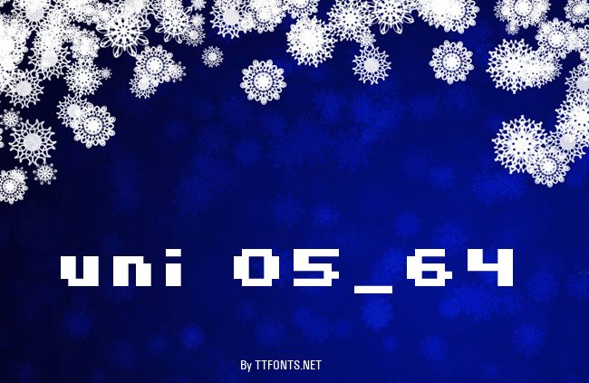 uni 05_64 example