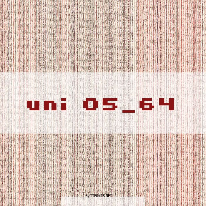 uni 05_64 example