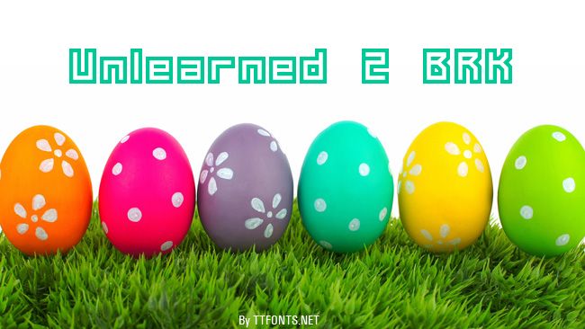 Unlearned 2 BRK example
