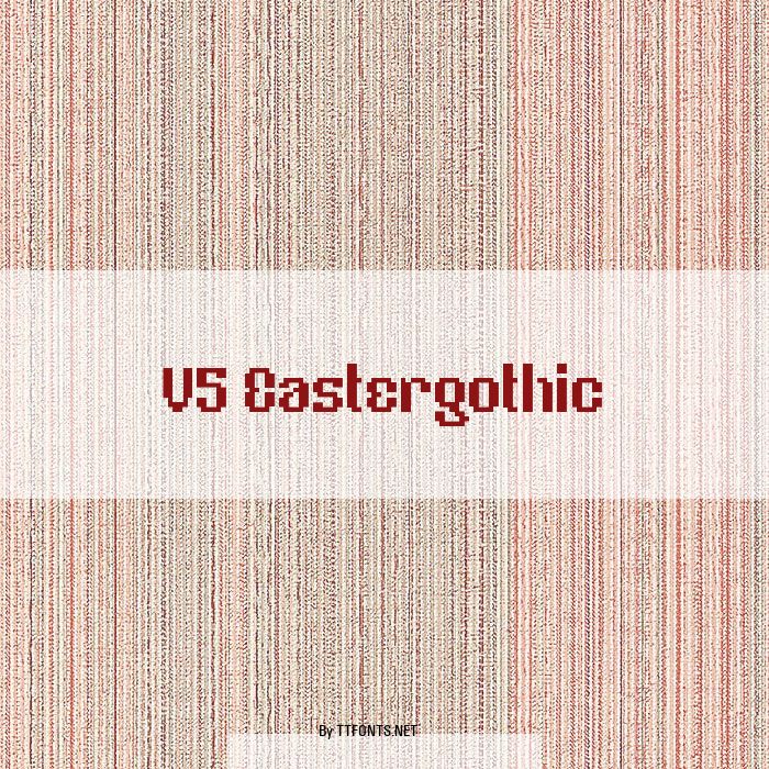 V5 Eastergothic example
