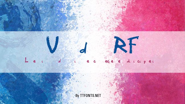 Vaudoo RF example