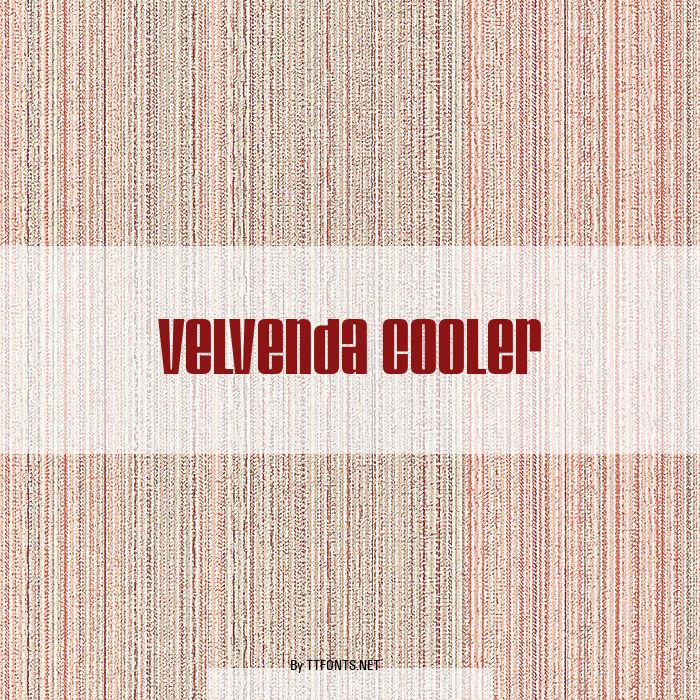 Velvenda Cooler example