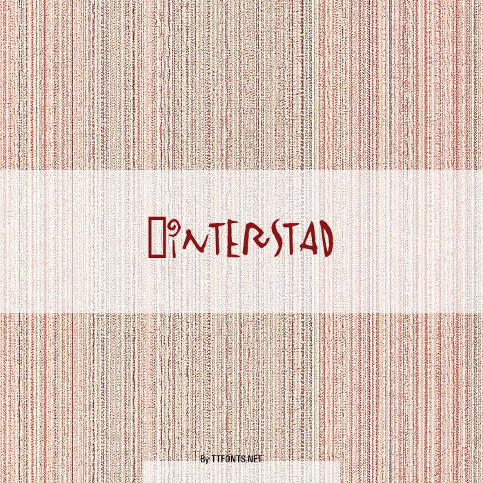 Vinterstad example