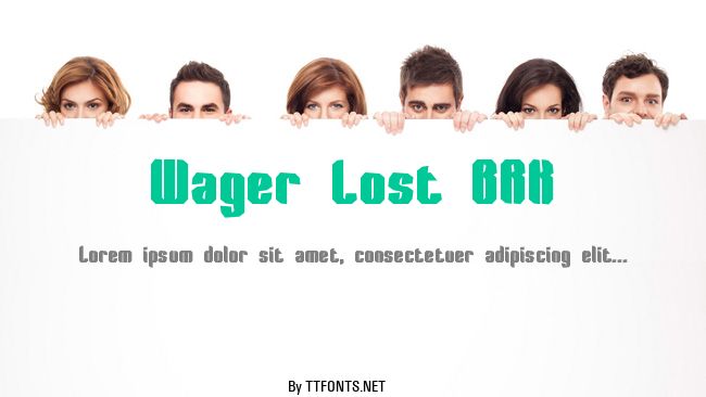 Wager Lost BRK example