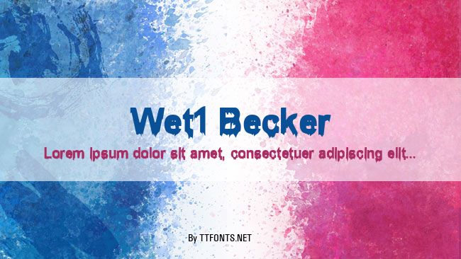 Wet1 Becker example