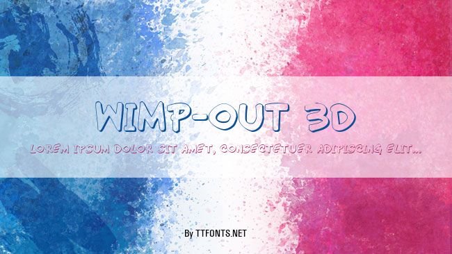 Wimp-Out 3D example