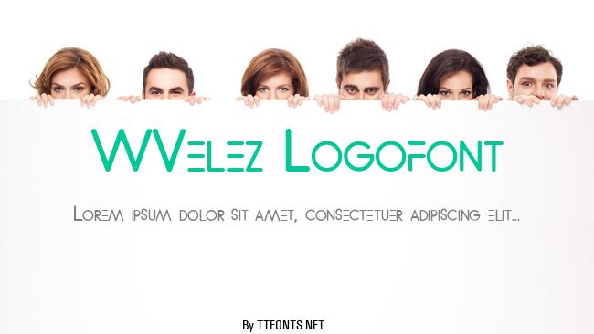 WVelez Logofont example