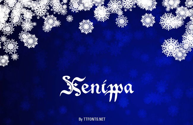 Xenippa example