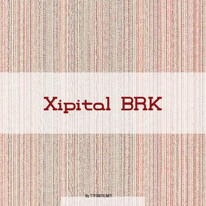 Xipital BRK example