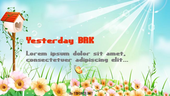 Yesterday BRK example