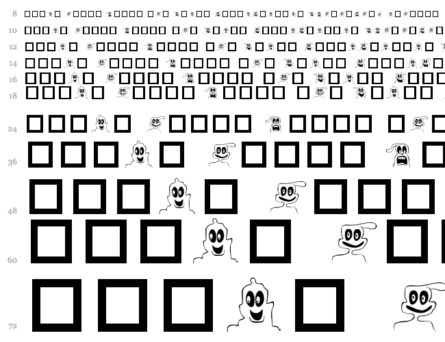 10 Lil' Ghosts Cascata 