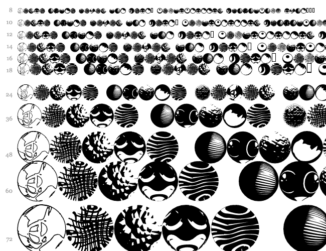 52 Sphereoids Cascade 