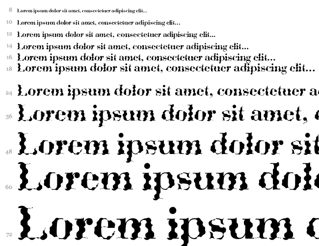 ABCTech Bodoni Wave Cascade 