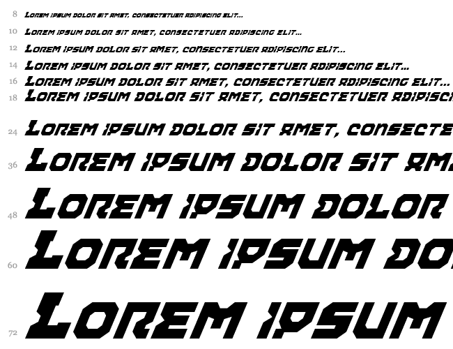 Airacobra Italic Cascade 