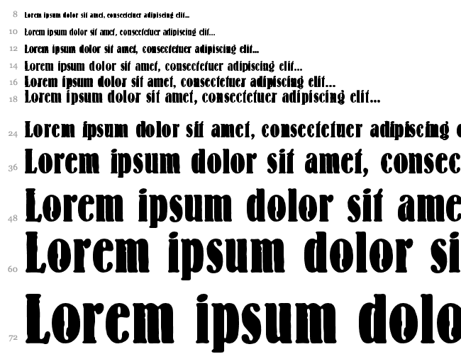 AkronBoldCondensed Водопад 