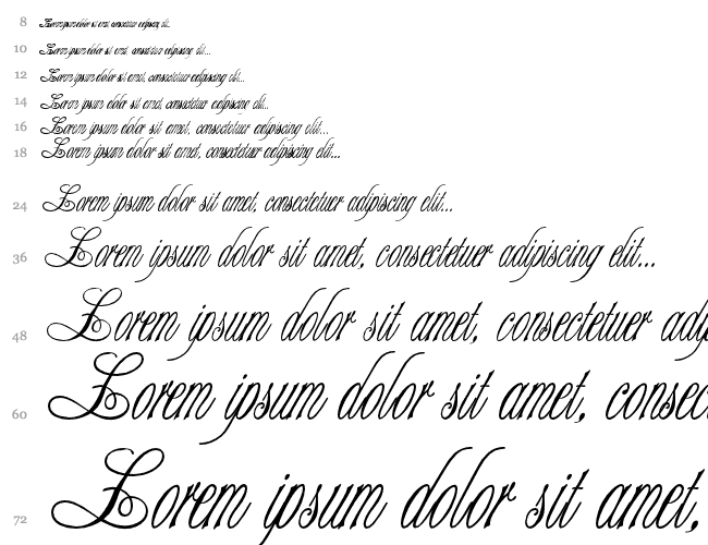 Alexei Copperplate Cascade 