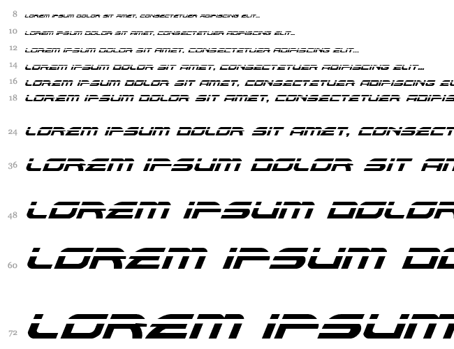 Alexis Laser Italic Wasserfall 