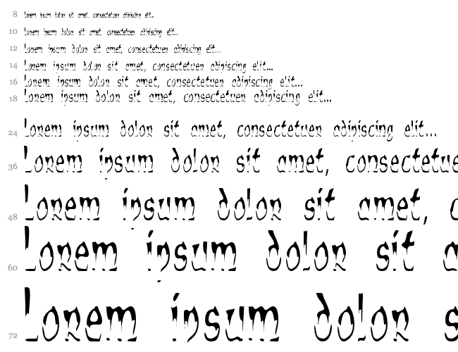 Alien Script Cascata 