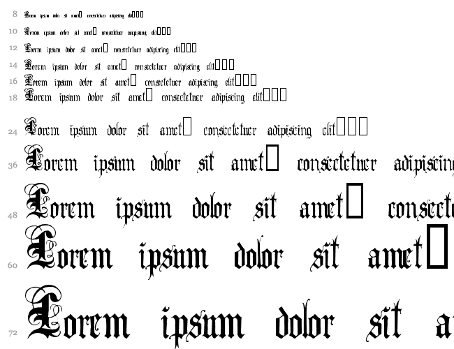 Anglo Text Cascata 