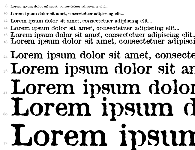 Antique Type Водопад 