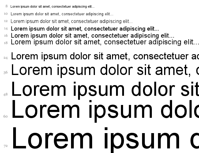 Arial Regular Truetype Font